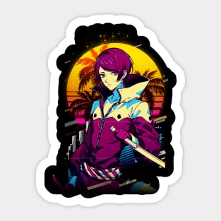 Akihiko's Boxing Regimen Stylish Shirts for Fitness Enthusiasts Sticker